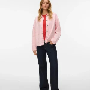 VMJAMIE Denim Jacket - Parfait Pink