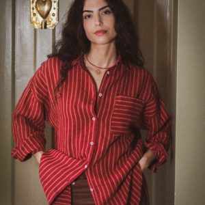 Jennie skjorta Berry Striped