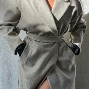 VMFORTUNEAYA Coat - Silver Mink