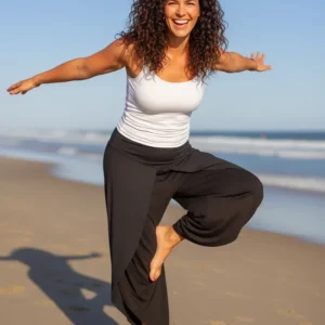 Svart Byxa Layer Pant Black