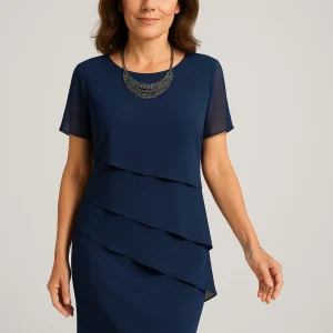 Sommarklänning Dam Kortärmad Lagerdesign