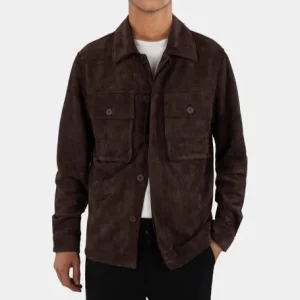 Nash vegan suede jacket