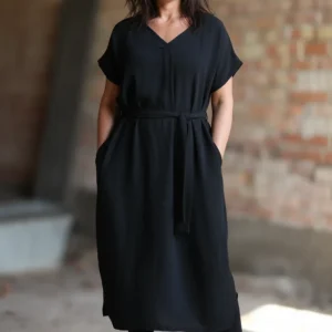 Svart Klänning Roxy Black