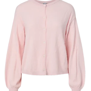 PCNAOMI Knit Cardigan - Roseate Spoonbill