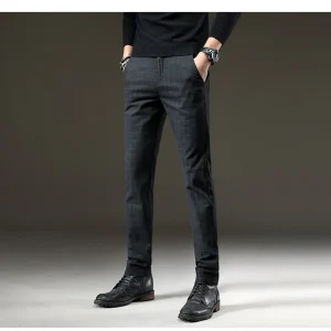 Johan | Byxor Herr Smala Ben Hög Midja