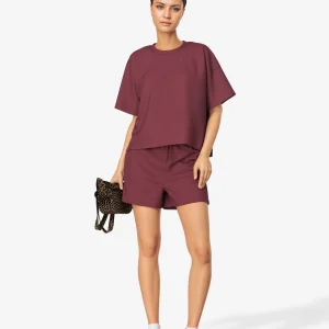 PCCHILLI Shorts - Tawny Port