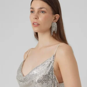 VMSELENA Earrings - Silver Colour