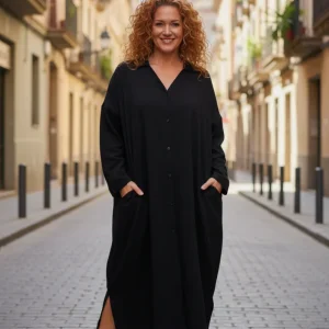 Svart Sahara EcoCotton Longsleeve Black