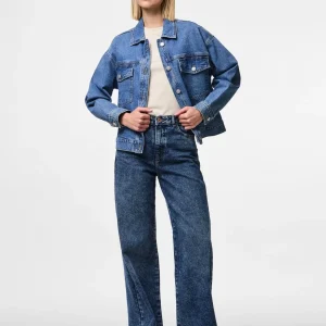 PCELMA Denim Jacket - Medium Blue Denim