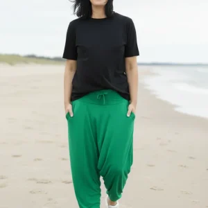 Grön Haremsbyxa Yoga Basic Original Cold Green