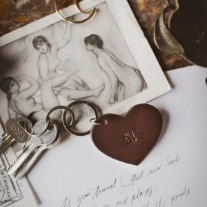 Nyckelring med hjärta