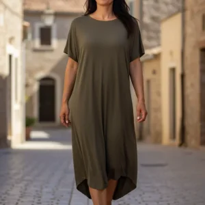 Grön Klänning Eveline Sea Turtle