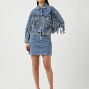 YASAIKO Denim Jacket - Medium Blue Denim