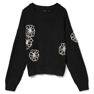 VMLAURA Pullover - Black