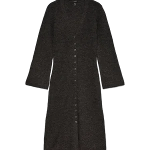 VMFIA Long Dress - Dark Grey Melange